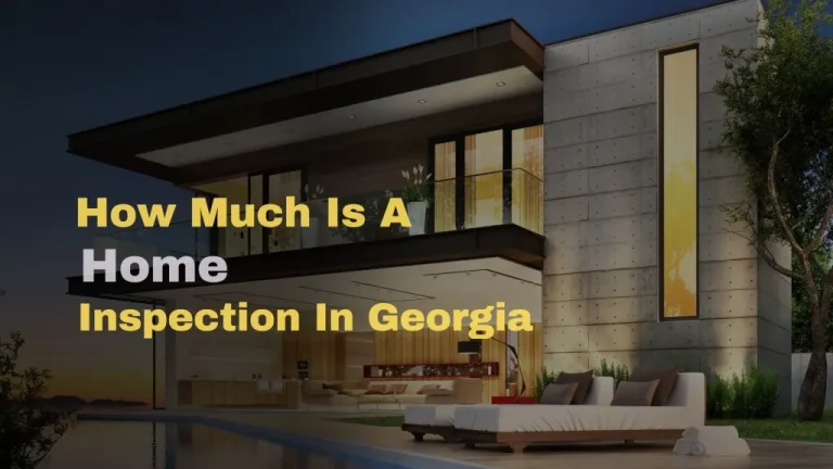 How much Is A Inspection In Georgia